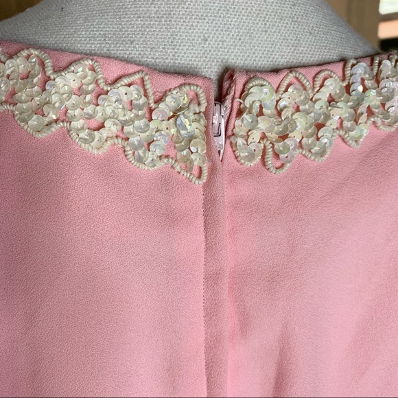 60s Pink Gown - Picture 4 of 8